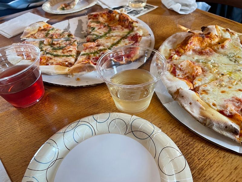Brick-Oven Pizza as the Main Attraction