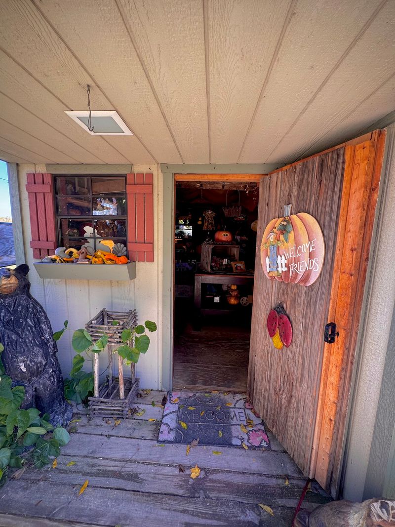 Browsing the Barn Shop and Craft Cottage