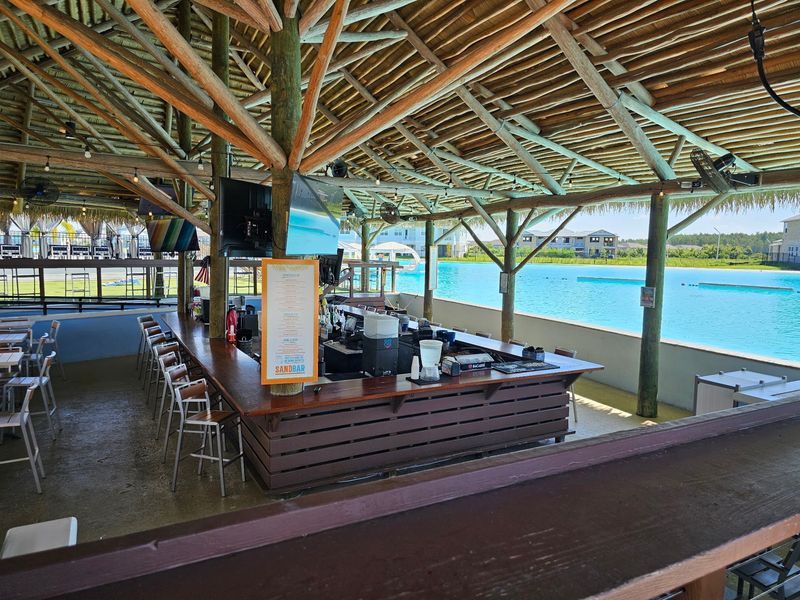 Burgers, Tenders, and a Swim-Up Counter