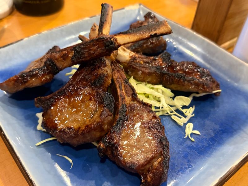 Buttery Lamb Chops and the Grill Line Buttery Lamb Chops and the Grill Line