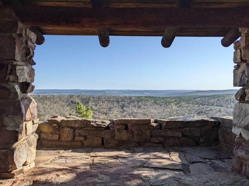 CCC Scenic Overlook, Morrilton, Arkansas
