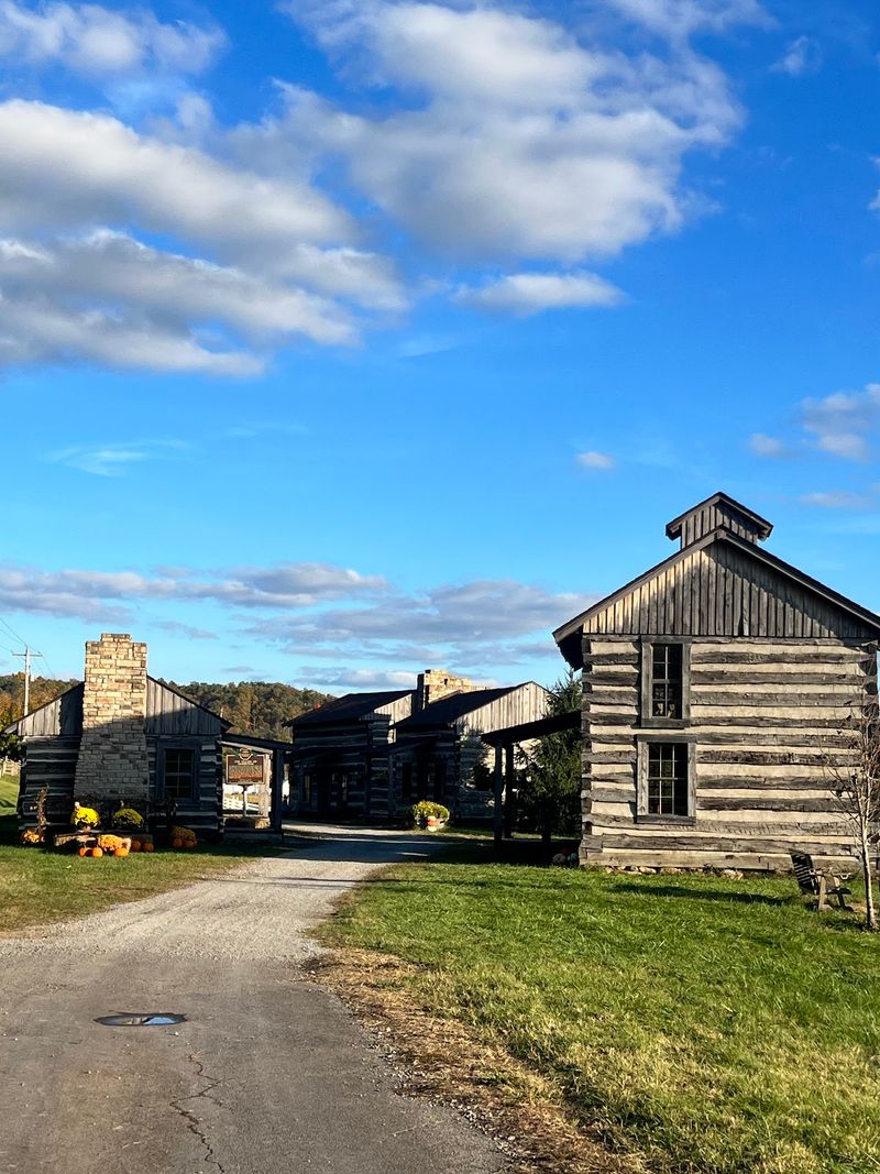 Cabins And A Schoolhouse Worth The Stroll