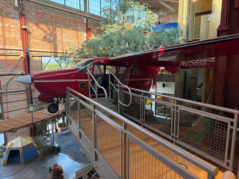 Camping Indoors and Flying With the DNR