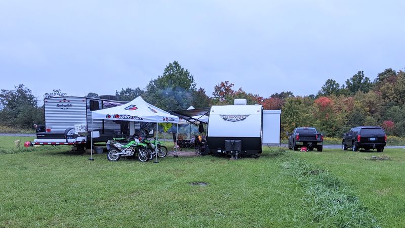 Camping Right Next to the Trailheads