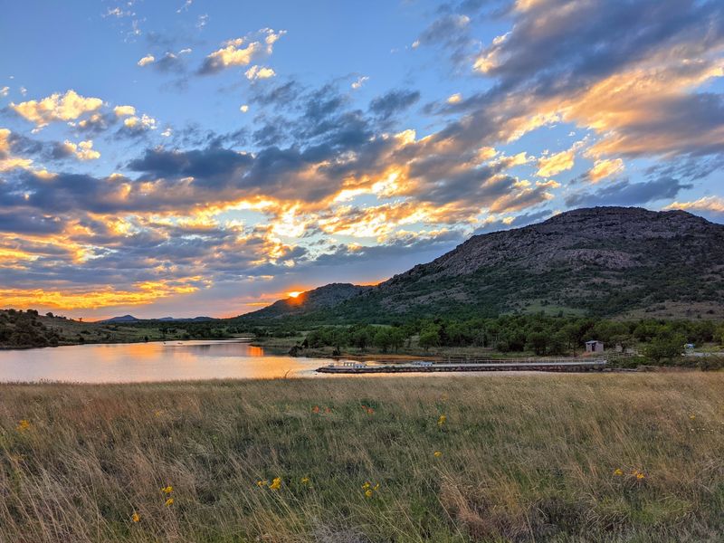 Camping Under Big Oklahoma Skies