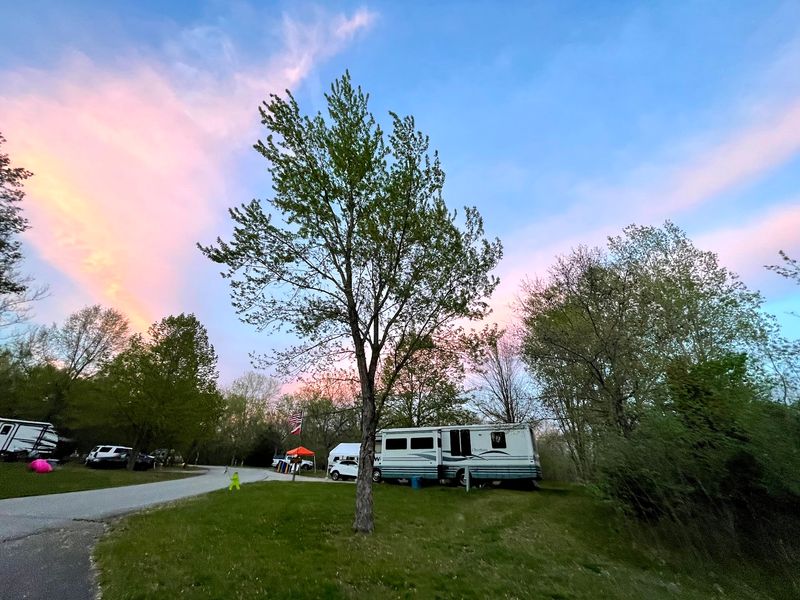 Camping on the Ridge Top