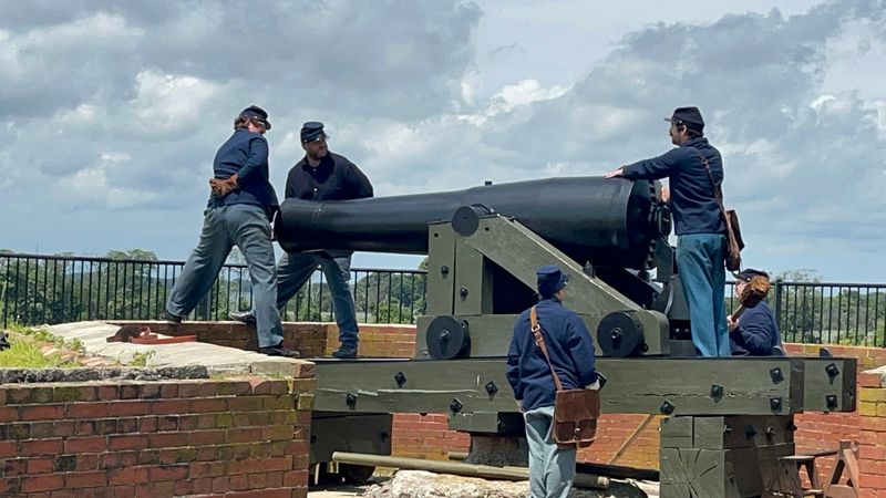 Cannon Fire and Musket Drills Cannon Fire and Musket Drills