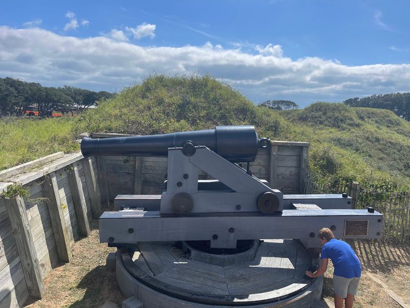 Cannons, Bunkers, and a Recreated Tunnel Cannons, Bunkers, and a Recreated Tunnel