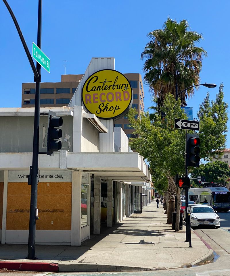 Canterbury Records, Pasadena, California Canterbury Records, Pasadena, California
