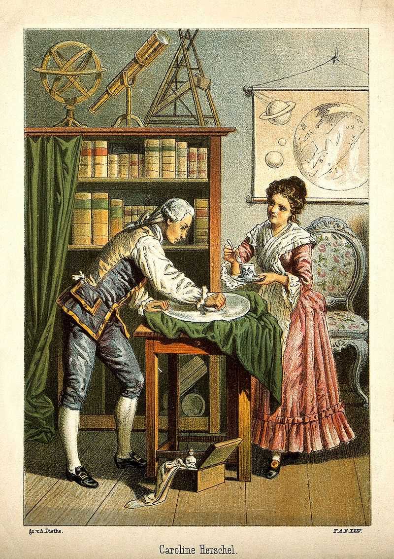 Caroline and William Herschel Caroline and William Herschel