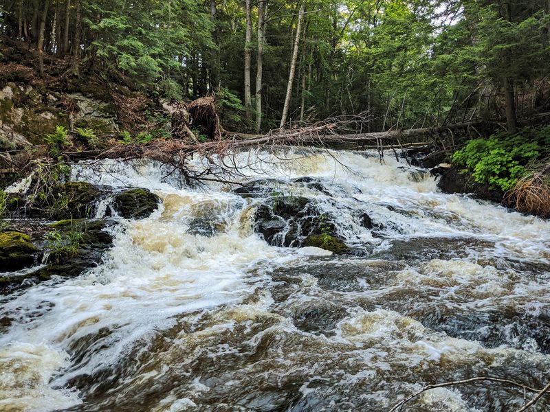 Carp River Falls, Marquette, Michigan Carp River Falls, Marquette, Michigan