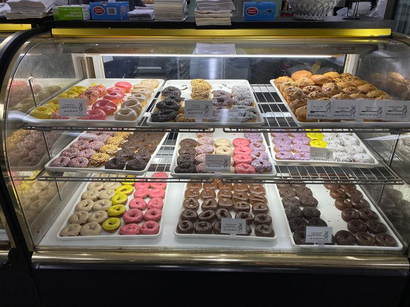 Cases Packed With Classic Donut Varieties