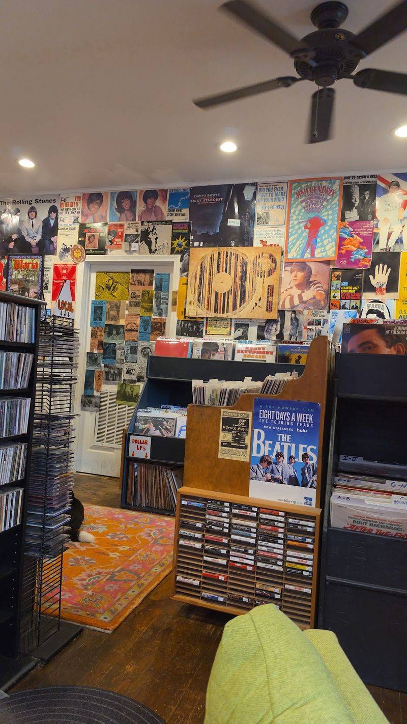 Cassettes, CDs, Posters, and Gear