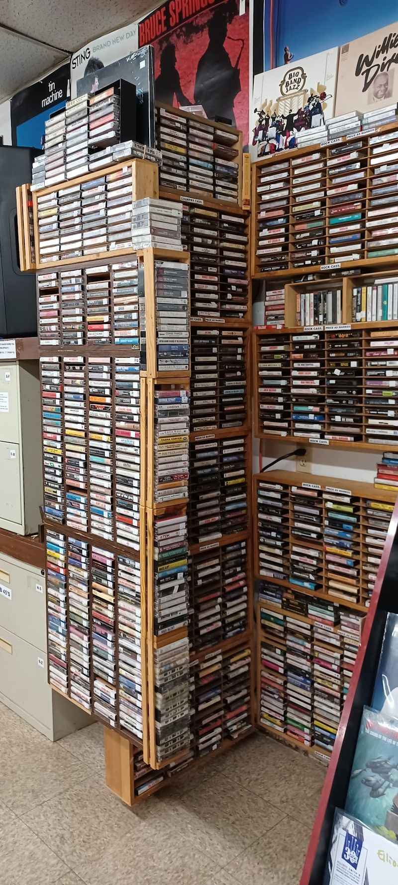 Cassettes, CDs, and Even 8-Tracks