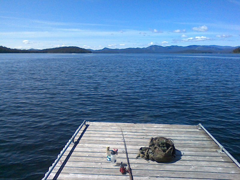 Casting a Line From Shore or Dock Casting a Line From Shore or Dock
