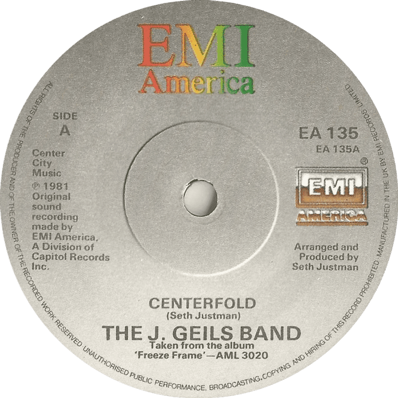 Centerfold - The J. Geils Band Centerfold - The J. Geils Band