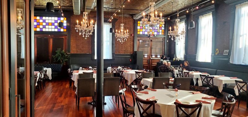 Chandeliers, Booths, and a Grand Dining Room