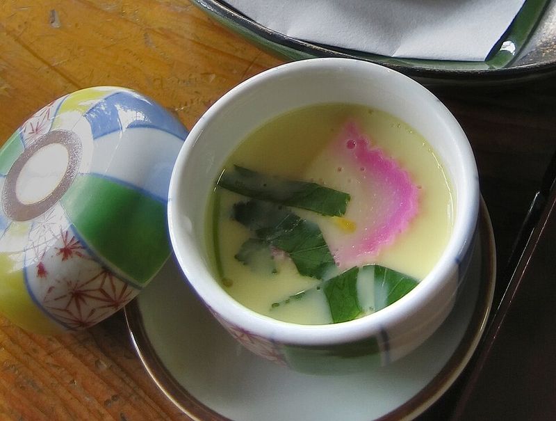 Chawanmushi Can Conceal Ginkgo Nuts Chawanmushi Can Conceal Ginkgo Nuts