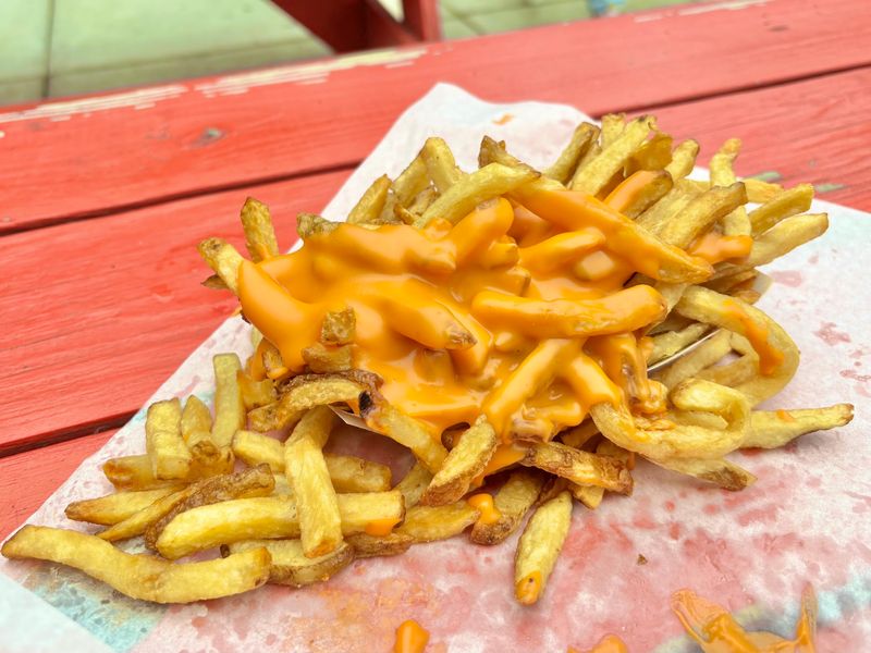Cheddar Fries Worth Fighting Over