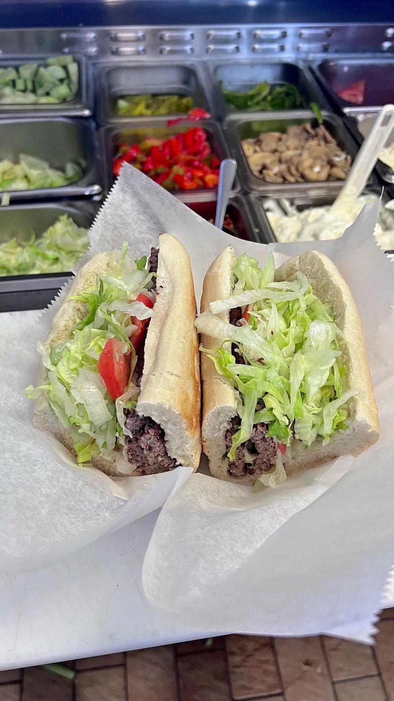 Cheesesteaks and the Surprise Cheeseburger Sub Cheesesteaks and the Surprise Cheeseburger Sub