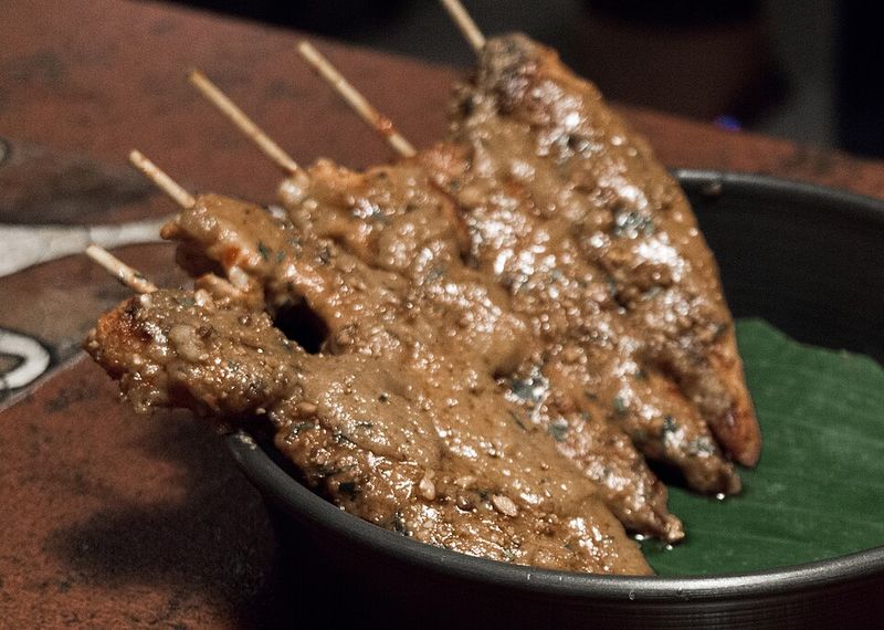 Chicken Satay with Peanut Sauce Chicken Satay with Peanut Sauce