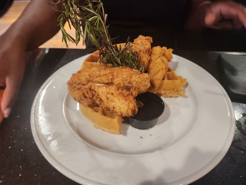 Chicken and Waffles, Plus the Colonel Bowl Chicken and Waffles, Plus the Colonel Bowl