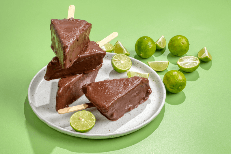 Chocolate-Dipped Pie on a Stick