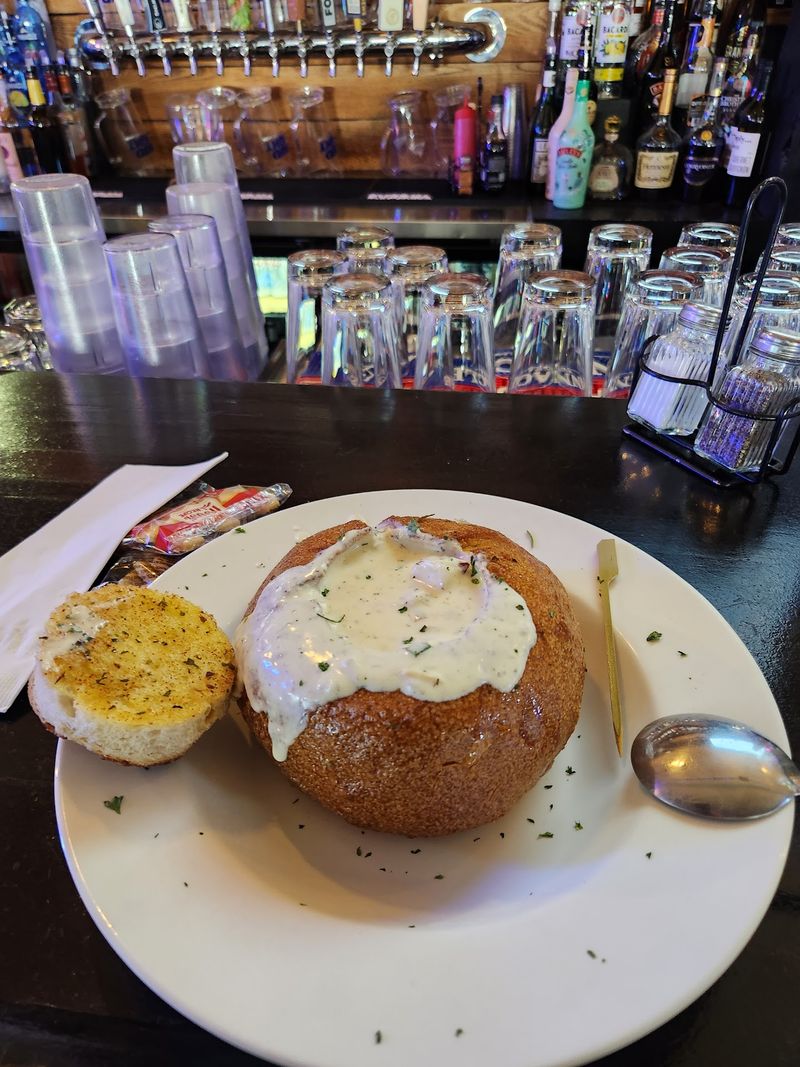 Chowder in a Sourdough Bowl