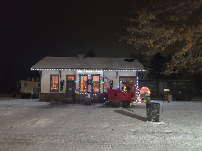 Christmas in the Village Glows After Dark