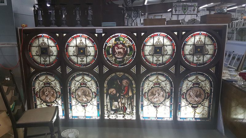Church Windows With Grand Presence