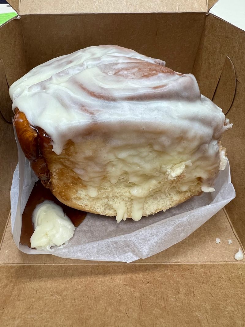 Cinnamon Rolls Bigger Than the Photos Suggest