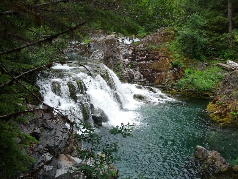 Clear Water and Waterfalls