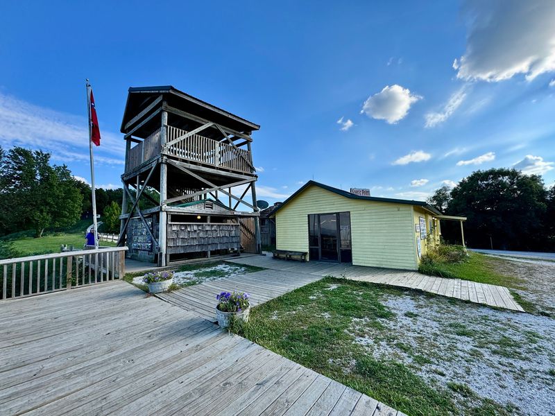 Climb the Two-Story Lookout Tower