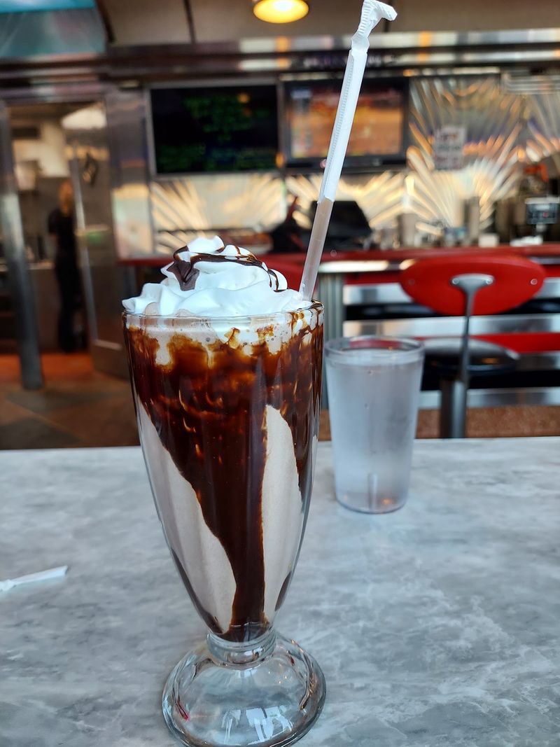 Coffee Cups, Milkshakes, and a Slice of Something Sweet Coffee Cups, Milkshakes, and a Slice of Something Sweet