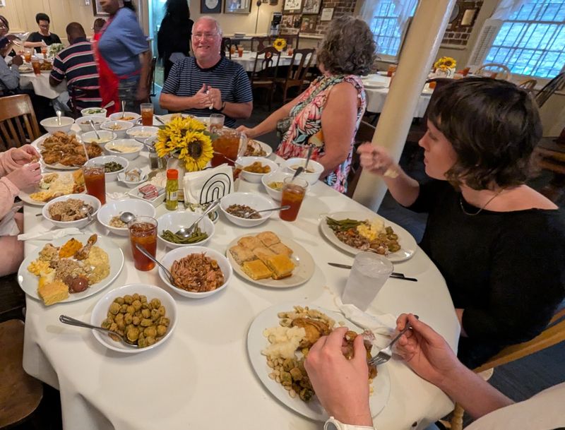 Communal Tables and Instant Friendships