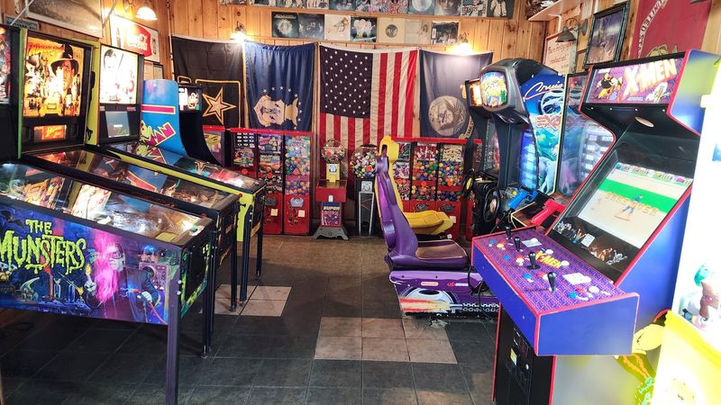 Communal Tables and Pinball Machines Communal Tables and Pinball Machines