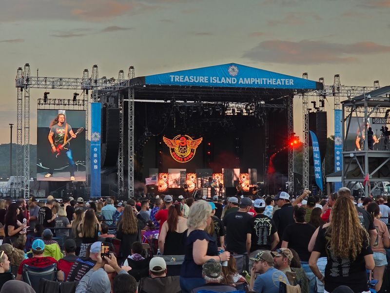 Concert Nights and a Lively Crowd