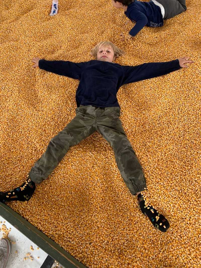 Corn Pit Fun for Little Ones