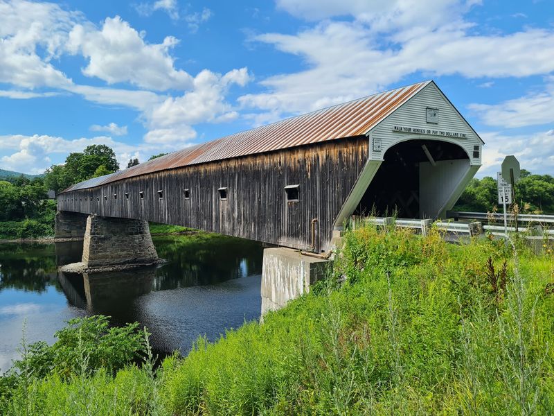 Cornish-Windsor Covered Bridge, Cornish, New Hampshire, and Windsor, Vermont