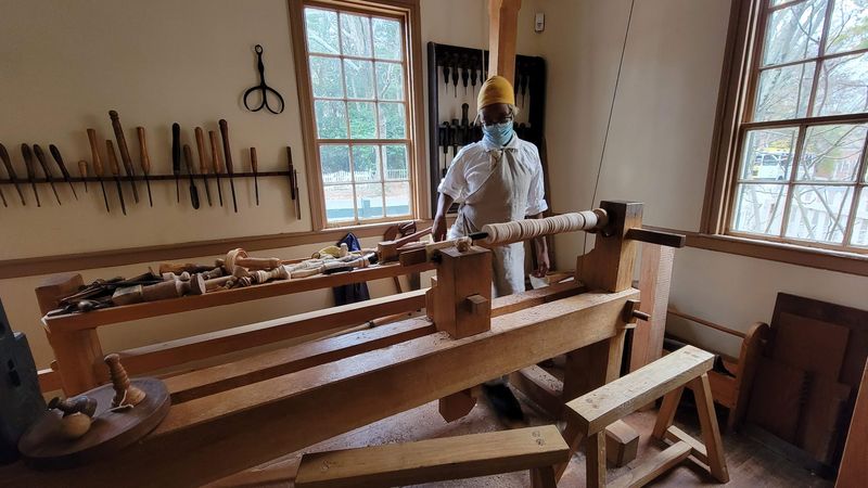 Costumed Artisans and Their Old-Time Trades