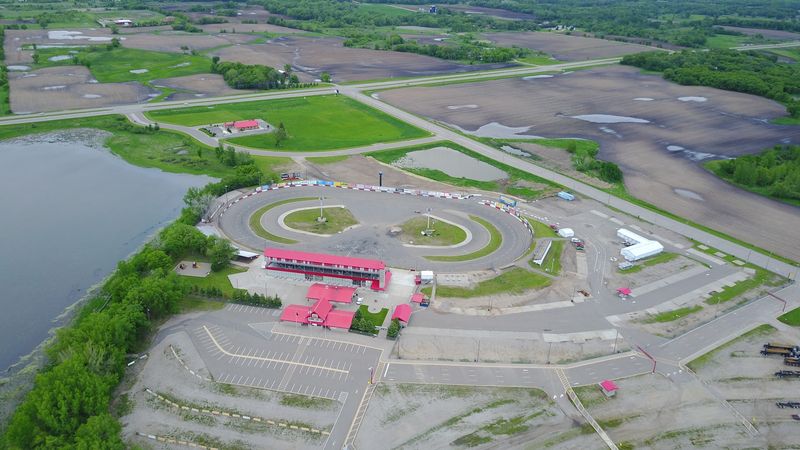 Country Roads Lead Right To The Grandstands