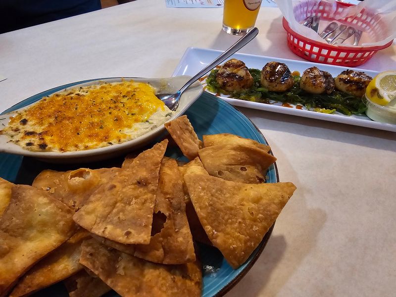 Crab Dip, Crab Cakes, and Steamed Legs