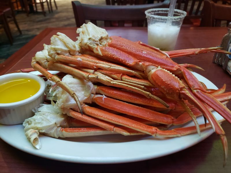 Crab Legs Far From the Coast