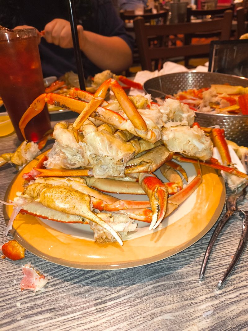 Crab Legs Take Center Stage