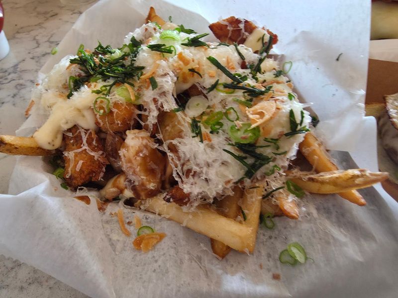 Crab Rangoon on Top of French Fries Crab Rangoon on Top of French Fries