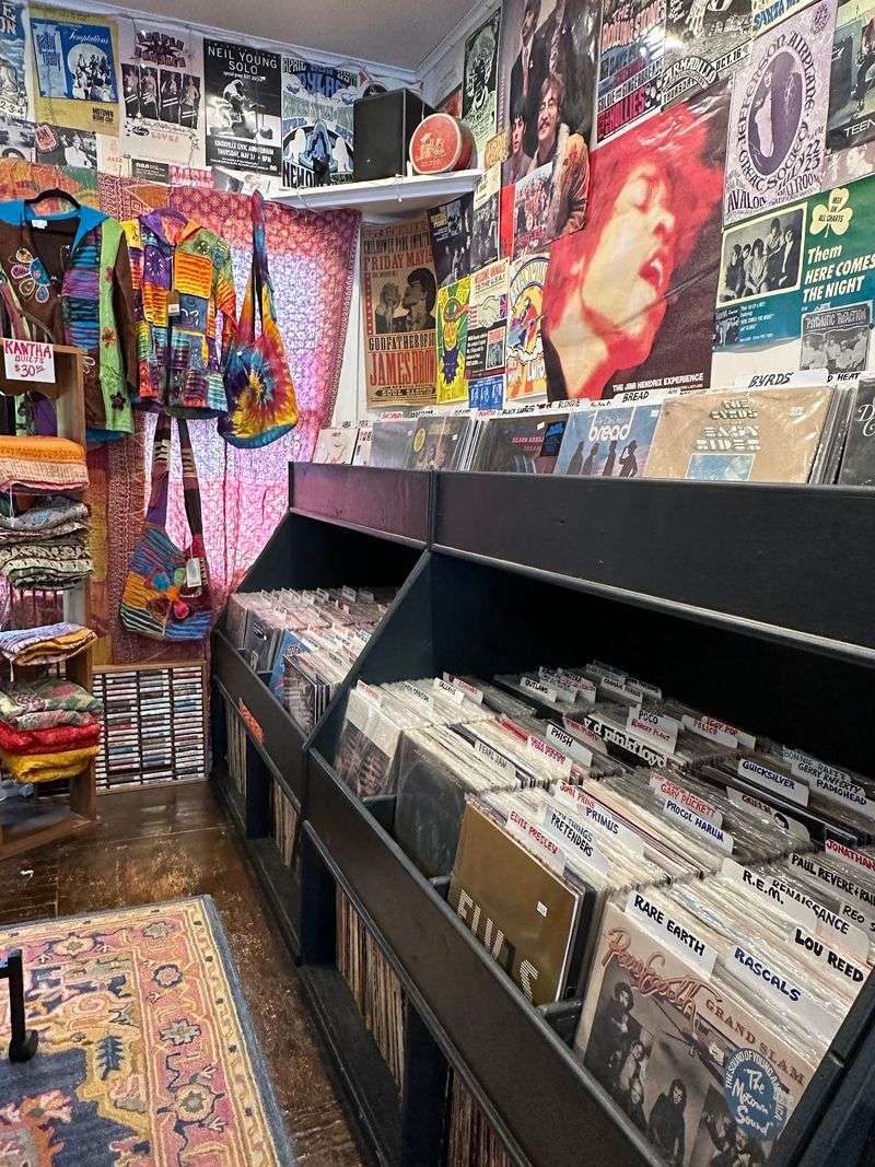 Crates Full of Old and New Vinyl