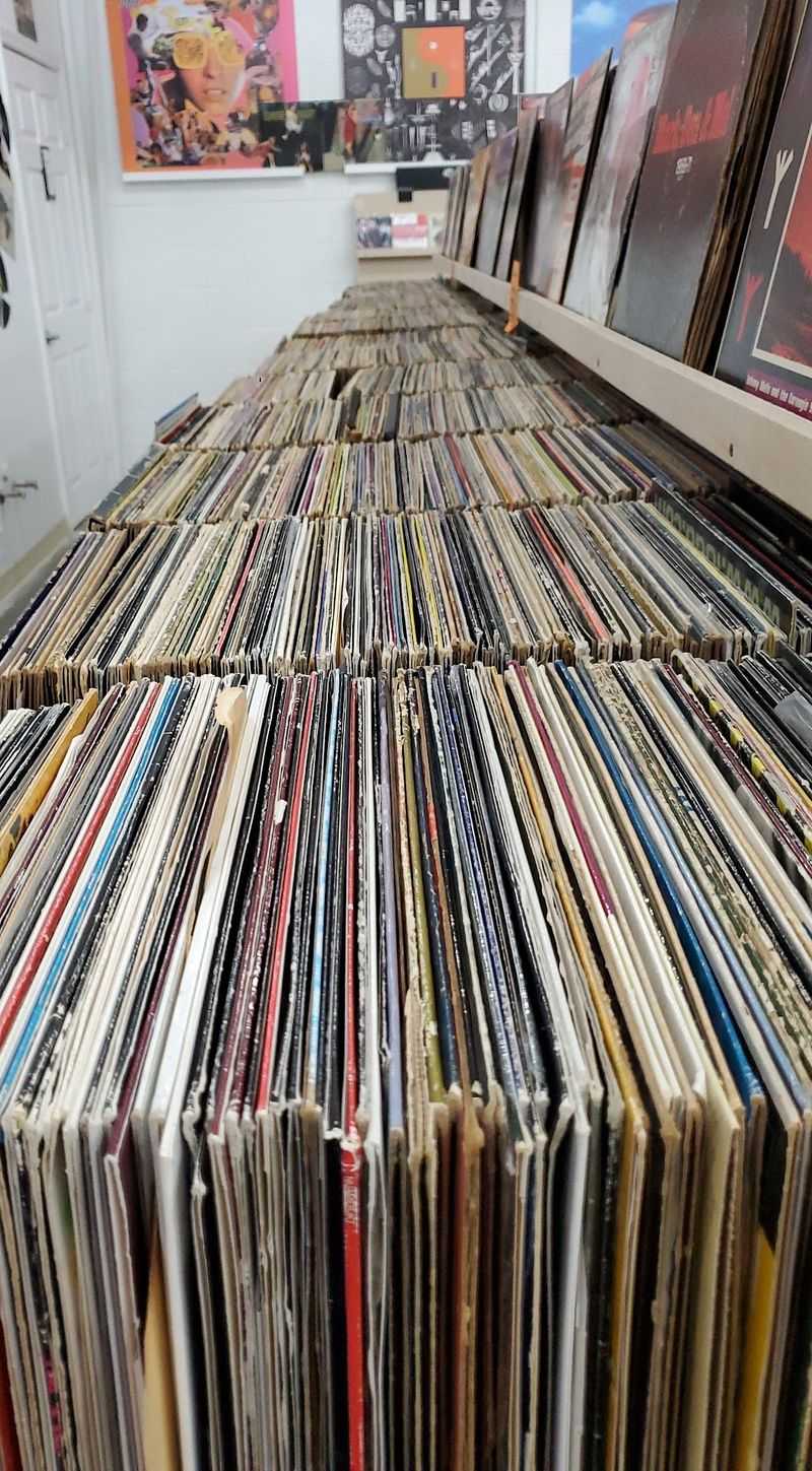 Crates Upon Crates of Vinyl