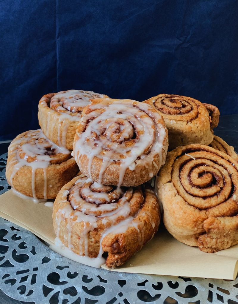 Cream Cheese Frosted Cinnamon Rolls