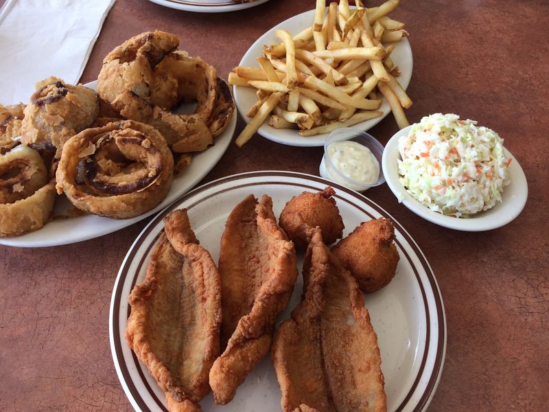 Crispy Fried Catfish, the House Favorite Crispy Fried Catfish, the House Favorite