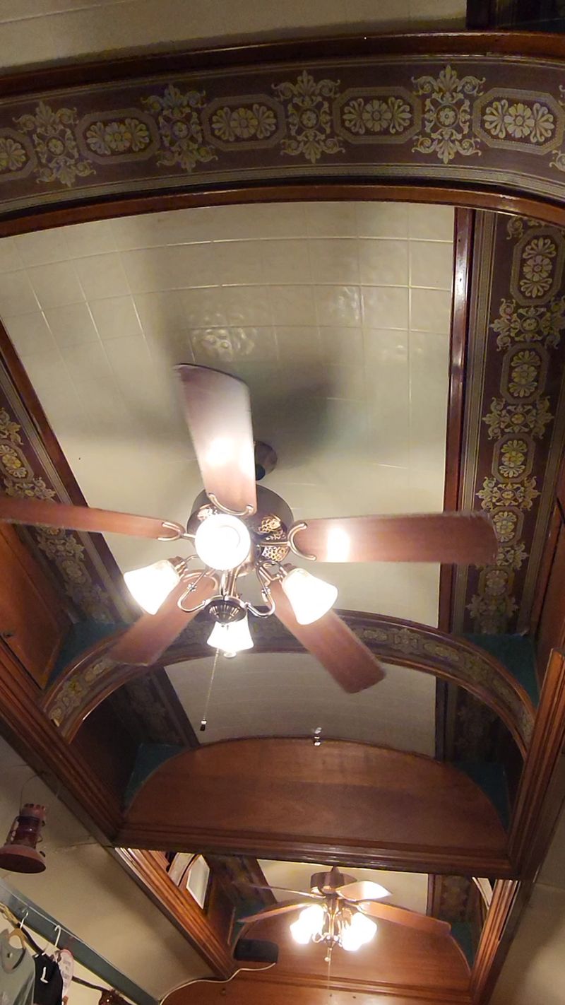 Curved Ceilings and Century-Old Woodwork Curved Ceilings and Century-Old Woodwork
